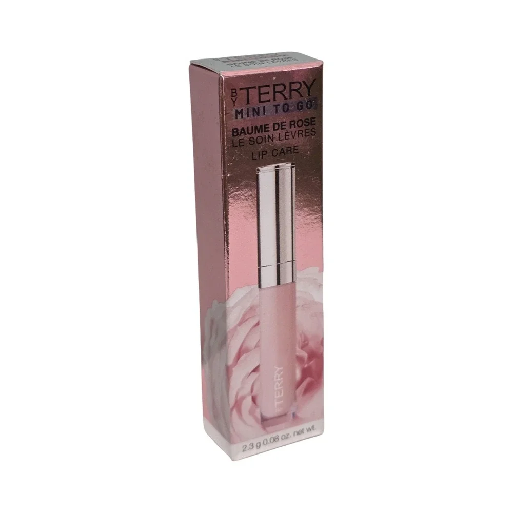 By Terry Baume de Rose Lip Care Mini To Go 2.3g 0.08oz Liquid Lip Balm NIB